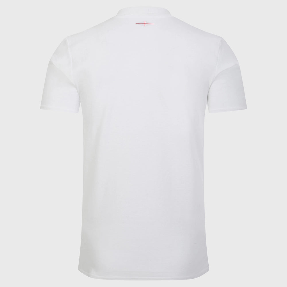 Umbro England Rugby Men's Polo Shirt White - Rugbystuff.com