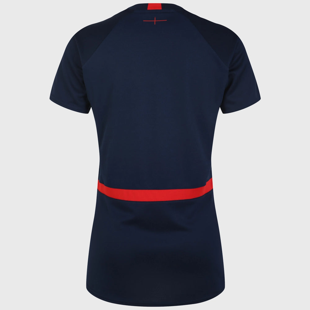 Umbro England Rugby Women's Gym Tee Navy - Rugbystuff.com