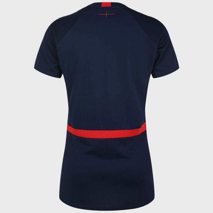 Umbro England Rugby Women's Gym Tee Navy - Rugbystuff.com