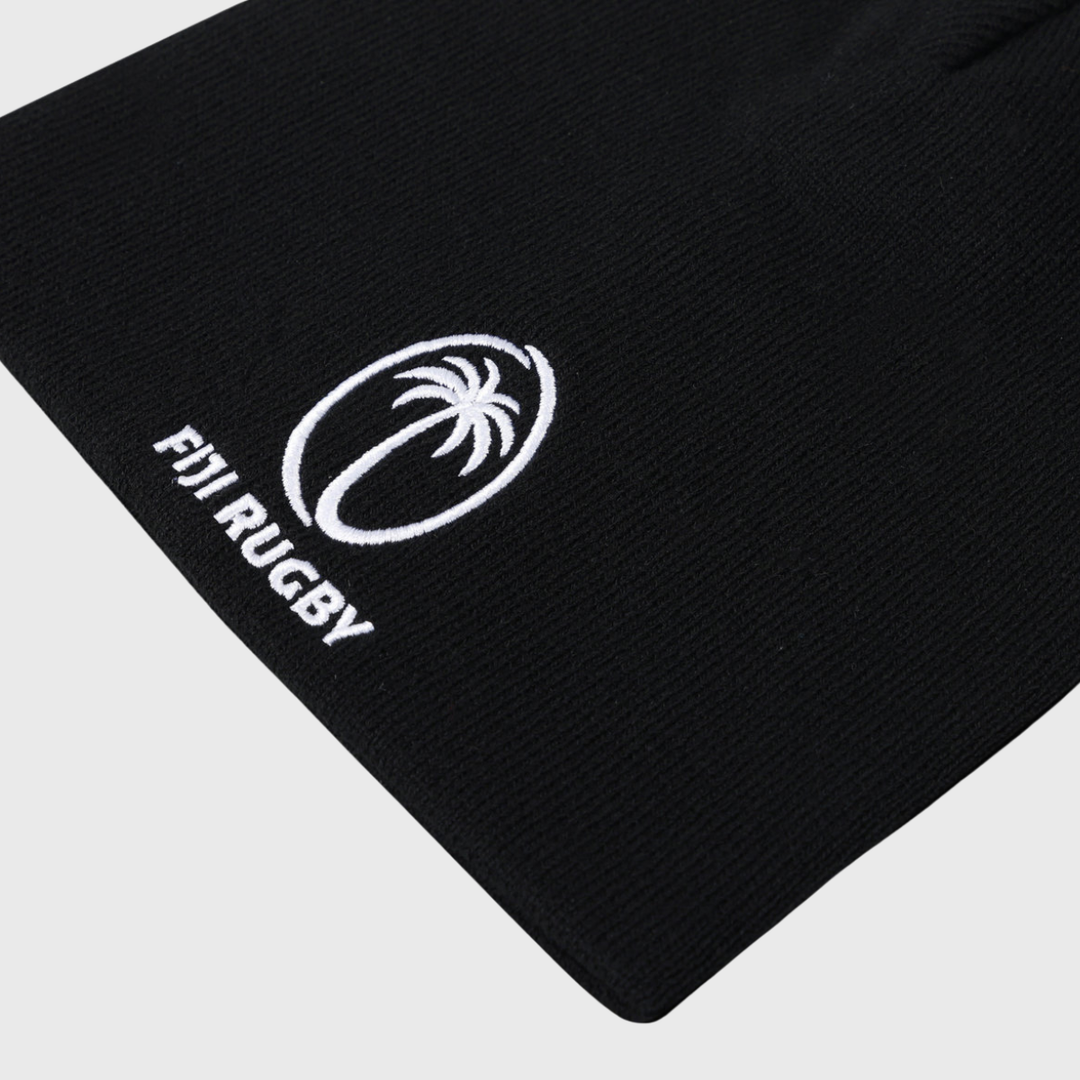 Umbro Fiji Rugby Beanie Hat Black 2025/26 - Rugbystuff.com