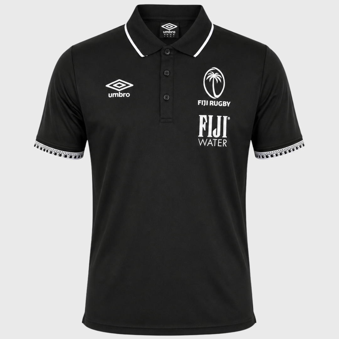 Umbro Fiji Polo Shirt Black 2026/27