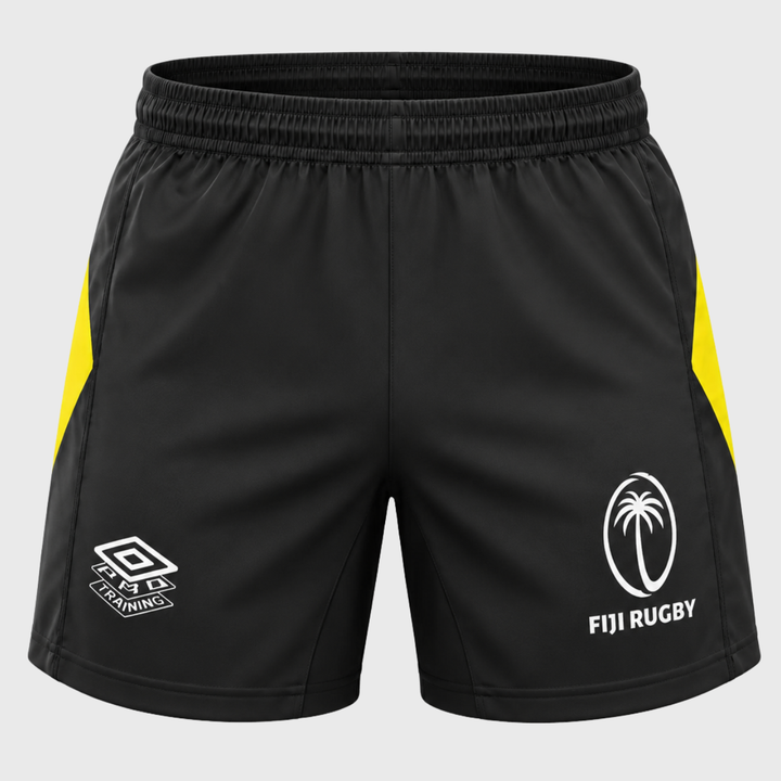 Umbro Fiji Training Shorts Black/Lime 2026/27