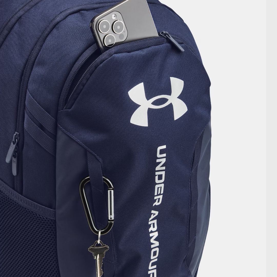 Under Armour Hustle 6.0 Backpack Navy - Rugbystuff.com