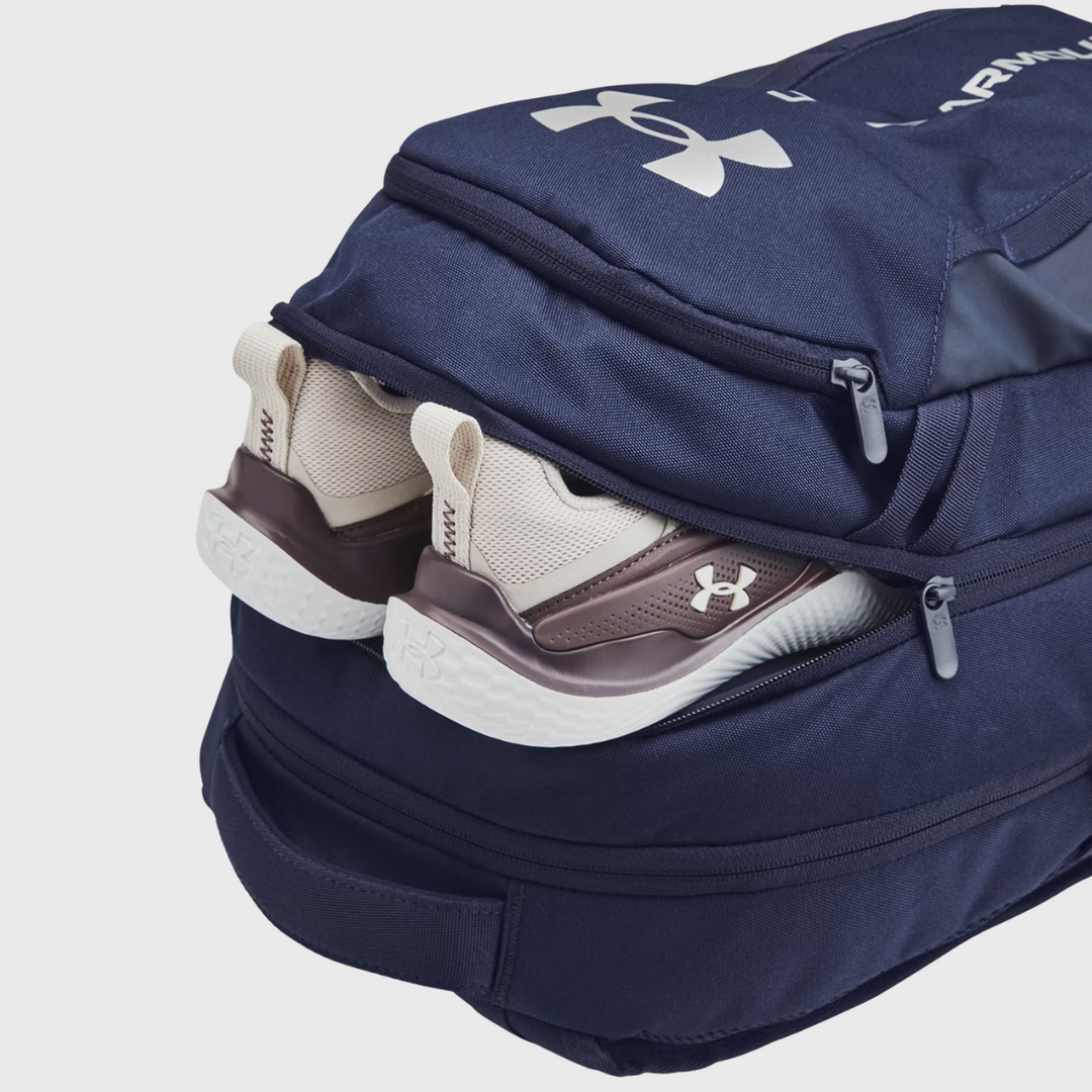 Under Armour Hustle 6.0 Backpack Navy - Rugbystuff.com