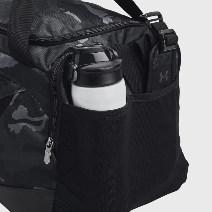Under Armour Undeniable 5.0 Medium Duffle Bag Black Camo - Rugbystuff.com