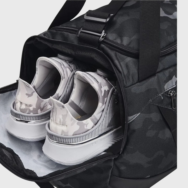 Under Armour Undeniable 5.0 Medium Duffle Bag Black Camo - Rugbystuff.com