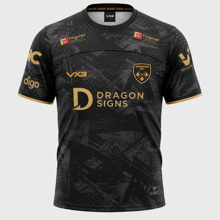 VX3 Dragons Away Replica Rugby Shirt 2026/27