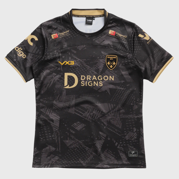 VX3 Dragons Away Replica Rugby Shirt 2026/27