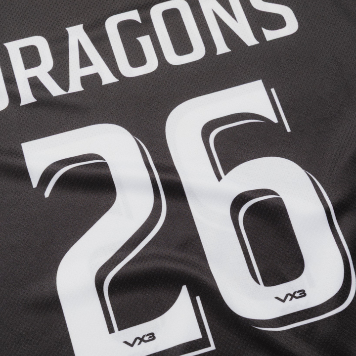 VX3 Dragons Elite Basketball Vest Black/Royal/Gold 2026/27