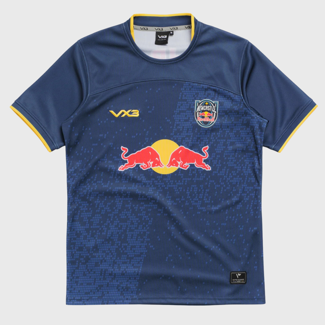 VX3 Newcastle Red Bulls Kid's Home Replica Rugby Shirt 2026/27