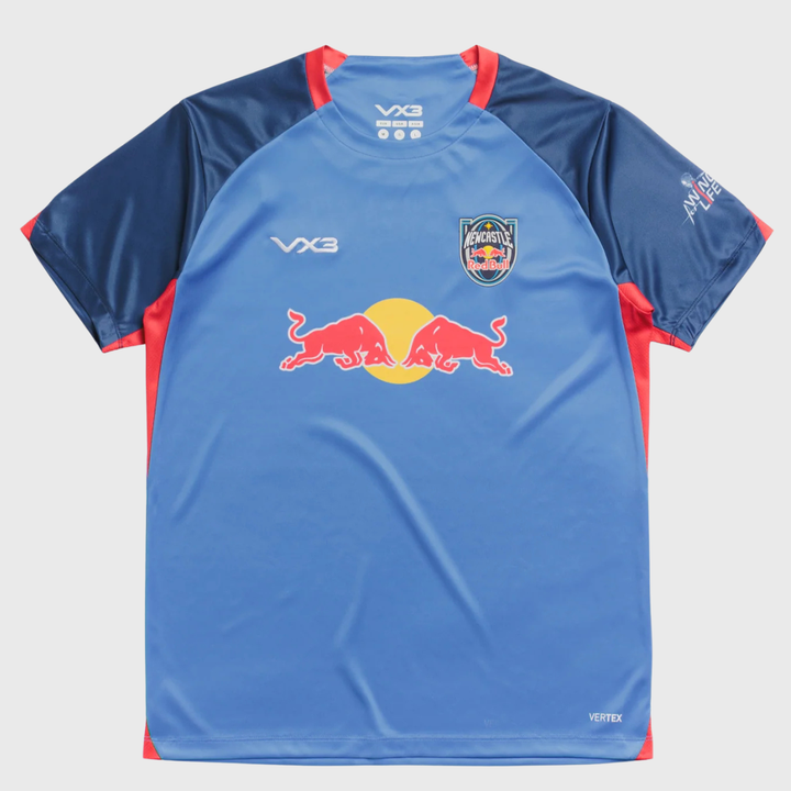 VX3 Newcastle Red Bulls Vertex Training Tee Light Blue 2026/27