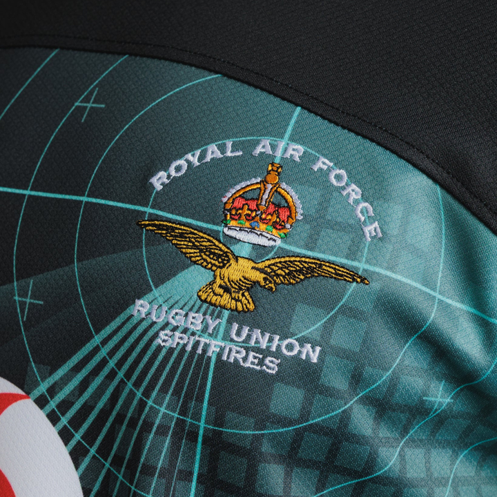 VX3 RAF Spitfires 7's Home Replica Rugby Shirt