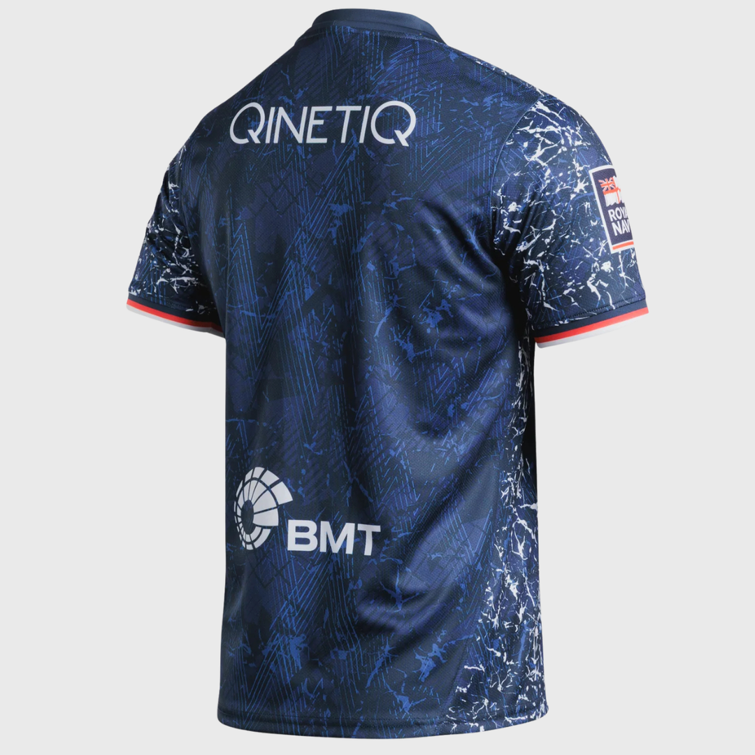 VX3 Royal Navy 7's Home Replica Rugby Shirt