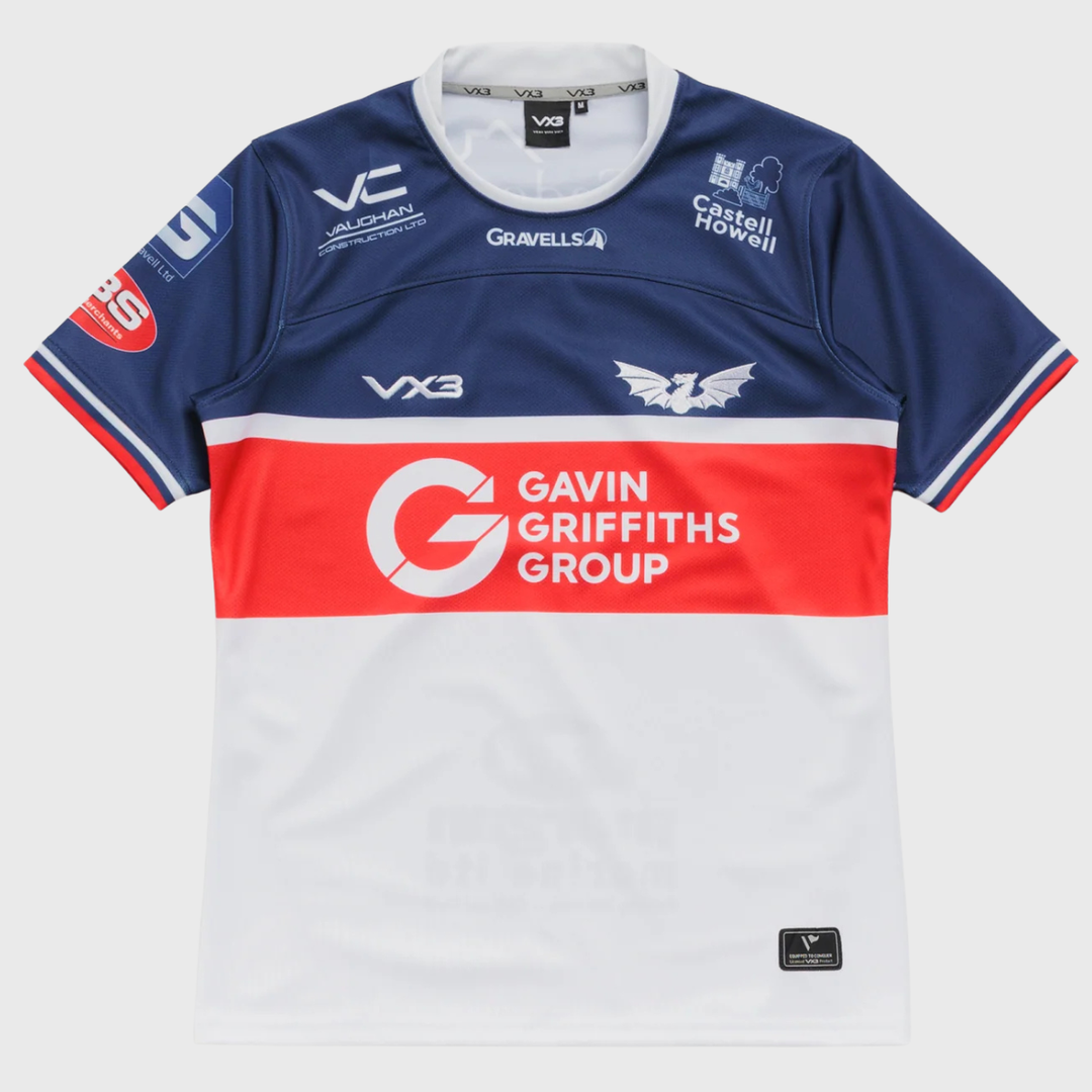 VX3 Scarlets Away Replica Rugby Shirt 2026/27