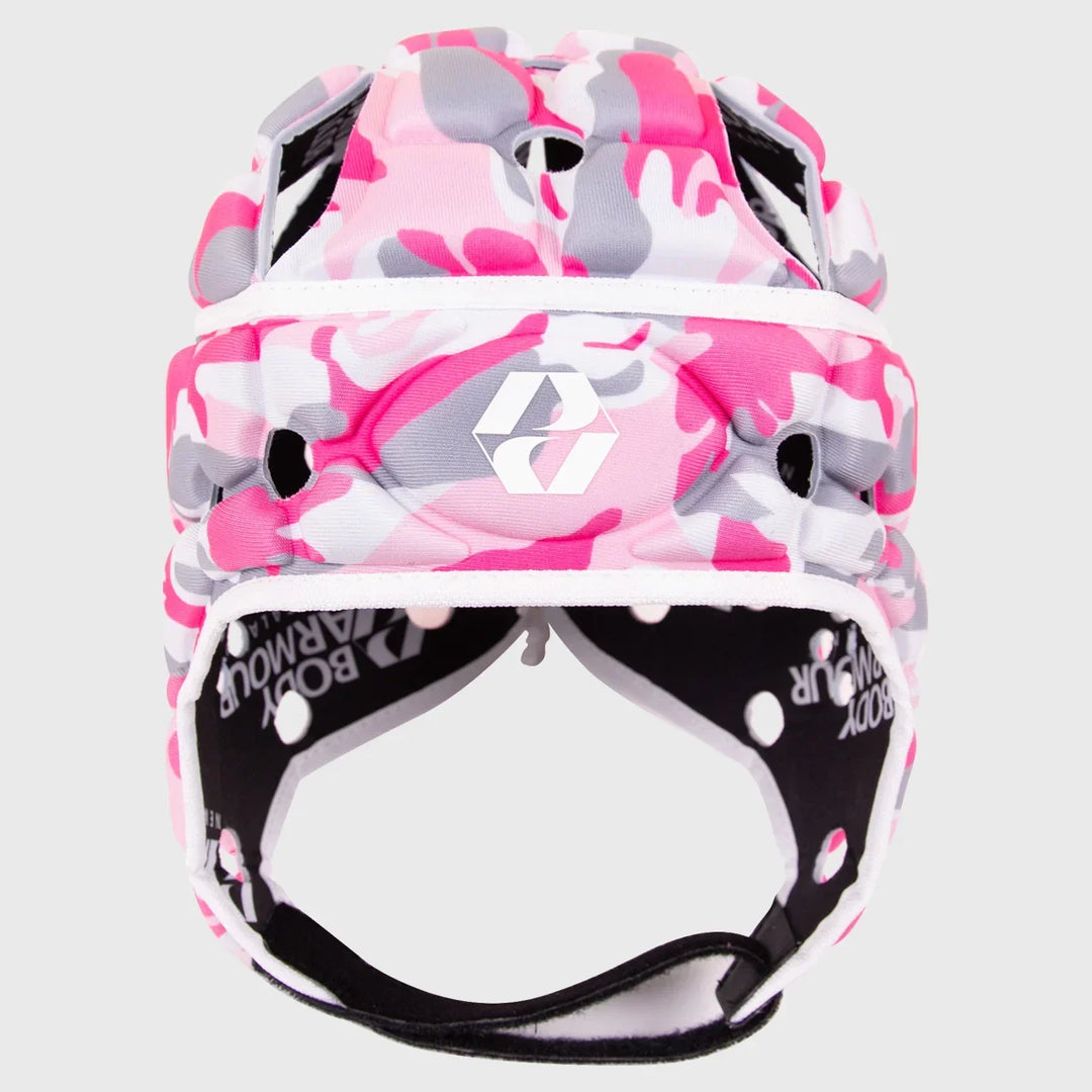 Body Armour Kid's Ventilator Rugby Head Guard Pink Camo – Rugbystuff.com