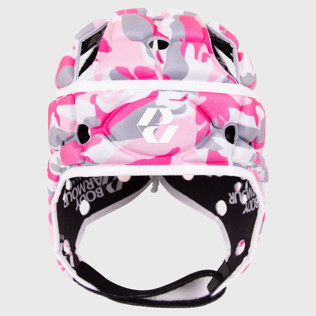 Body Armour Kid's Ventilator Rugby Headguard Pink Camo - Rugbystuff.com