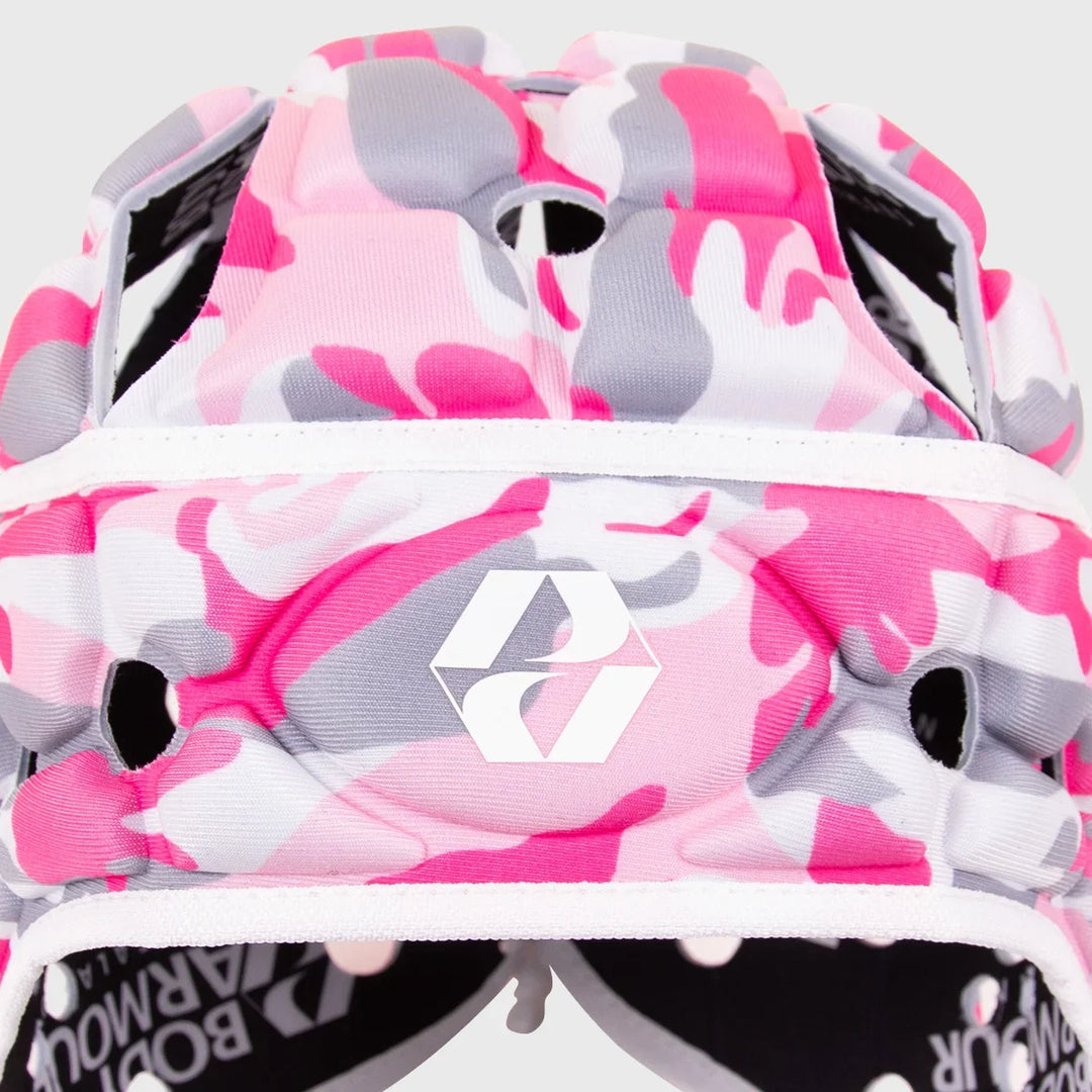 Body Armour Ventilator Rugby Head Guard Pink Camo – Rugbystuff.com