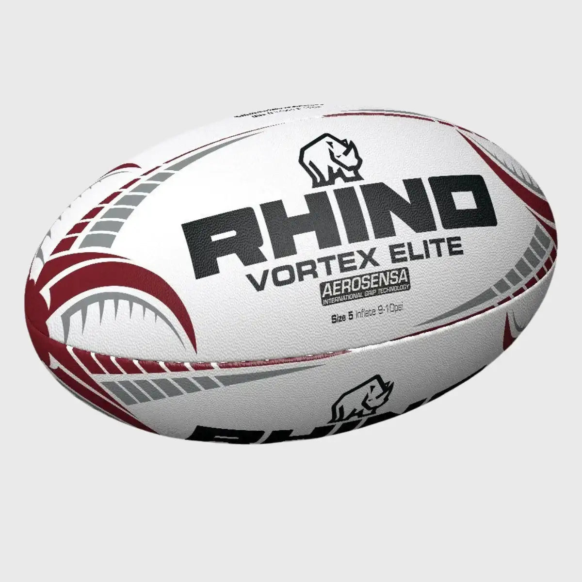 Rhino Vortex Elite Match Rugby Ball, view 4