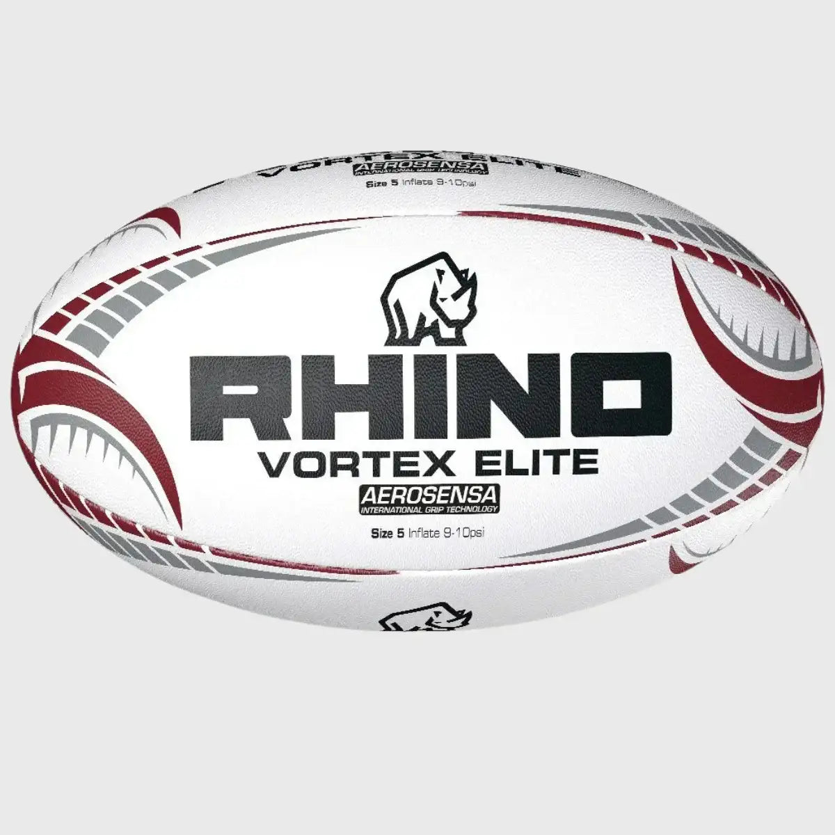 Rhino Vortex Elite Match Rugby Ball, view 3