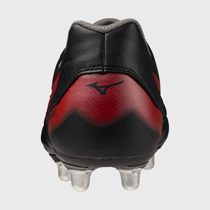 Mizuno Waitangi CL Rugby Boots Black/Red - Rugbystuff.com