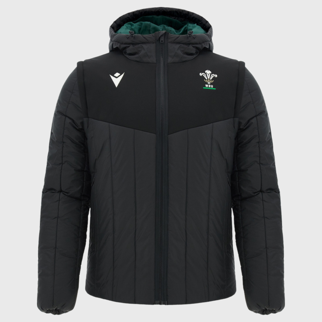 Macron Wales Rugby 2-in-1 Bomber Jacket 2026/27