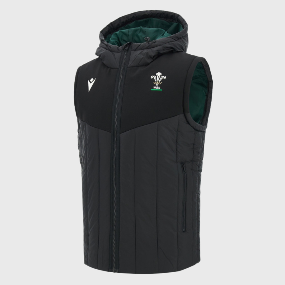 Macron Wales Rugby 2-in-1 Bomber Jacket 2026/27