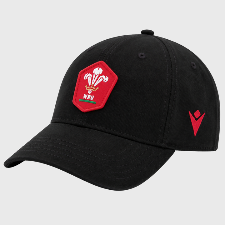 Macron Wales Rugby Baseball Dad Cap 2026/27