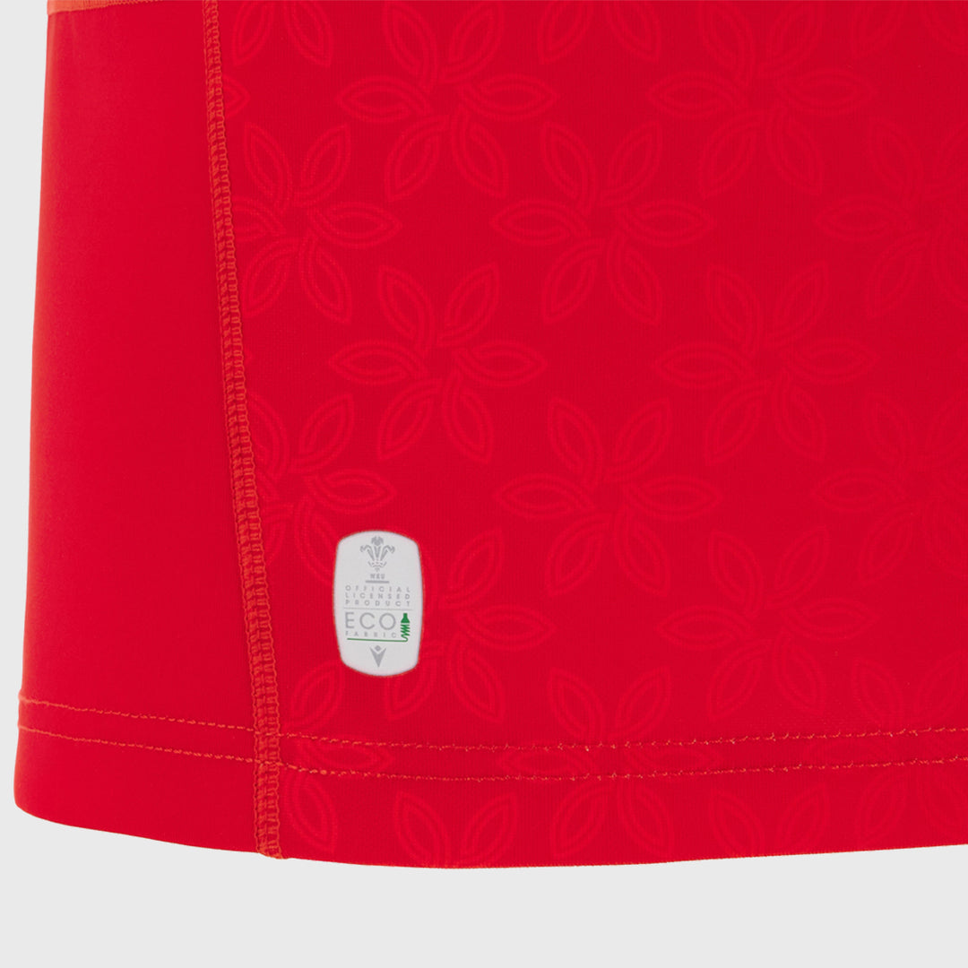 Macron Wales WRWC 2025 Kid's Home Replica Shirt - Rugbystuff.com