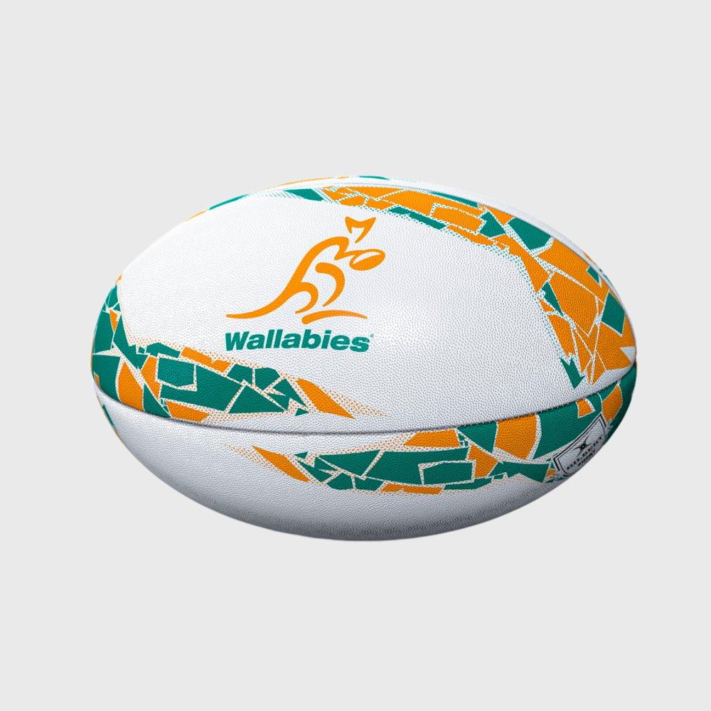 Gilbert Wallabies Supporters Rugby Ball - Rugbystuff.com