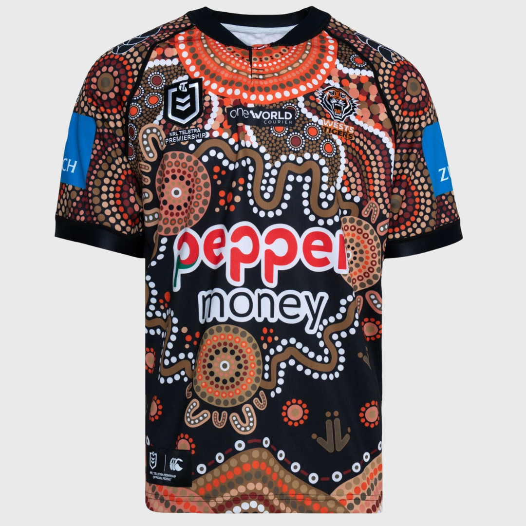 Canterbury Wests Tigers Men's Indigenous Replica Rugby Jersey 2026