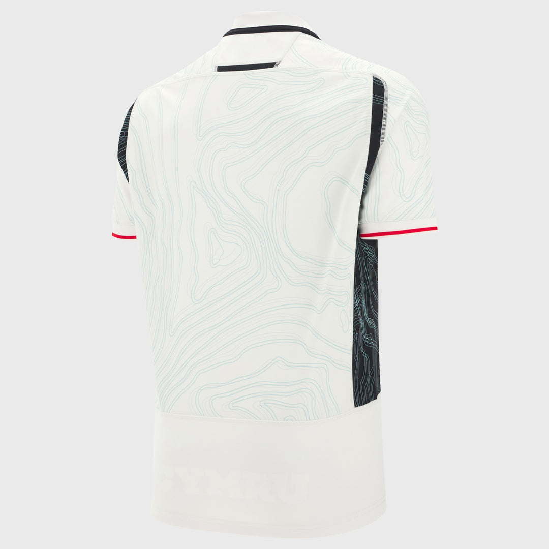 Macron Wales WRWC 2025 Men's Away Replica Shirt - Rugbystuff.com
