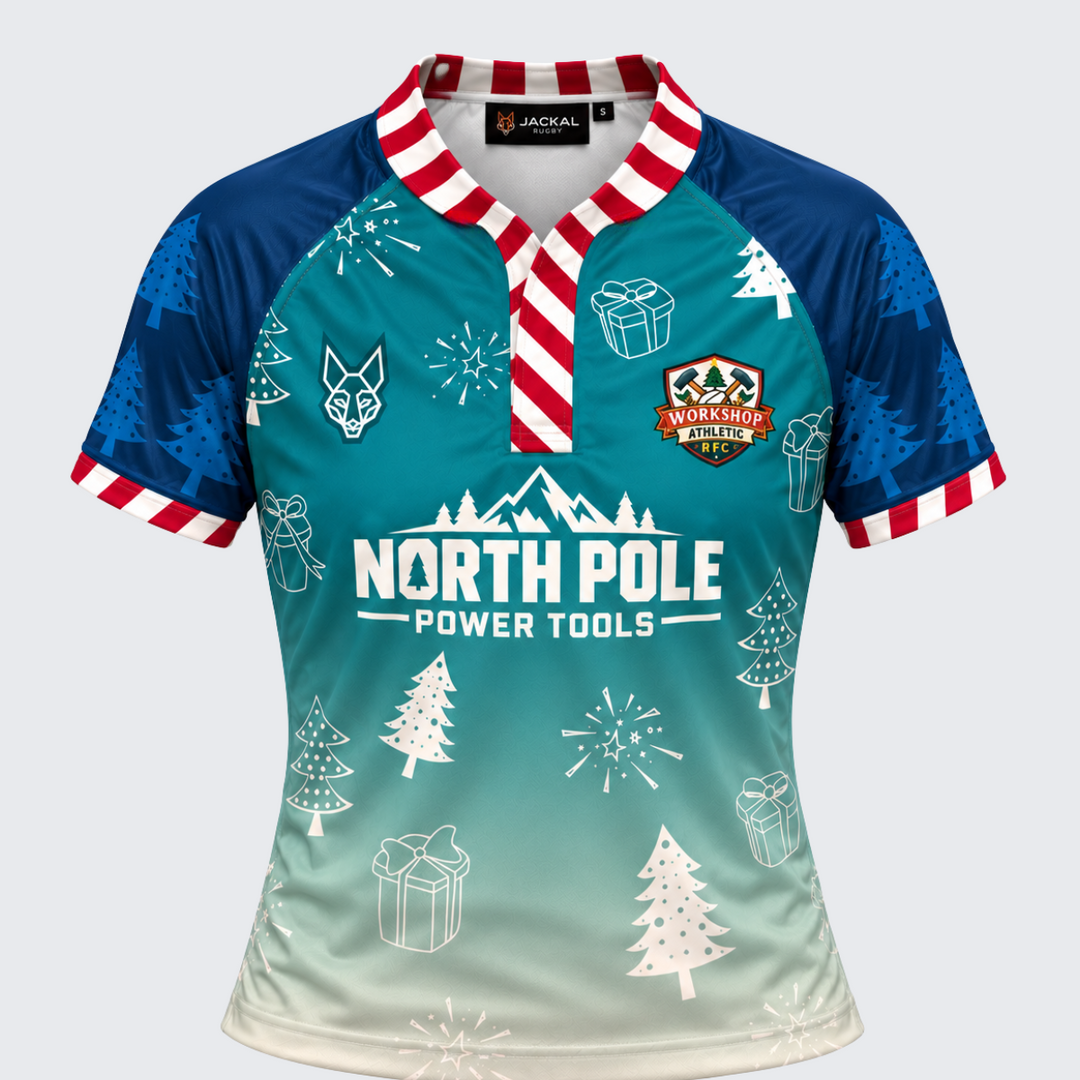Jackal Workshop Atheltic RFC Christmas Rugby Shirt
