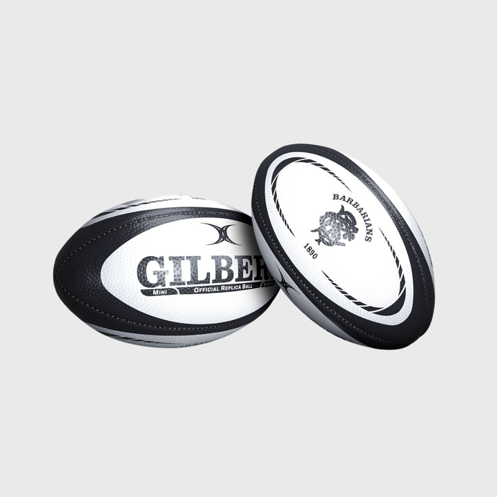 Gilbert Barbarians Replica Mini Rugby Ball - Rugbystuff.com