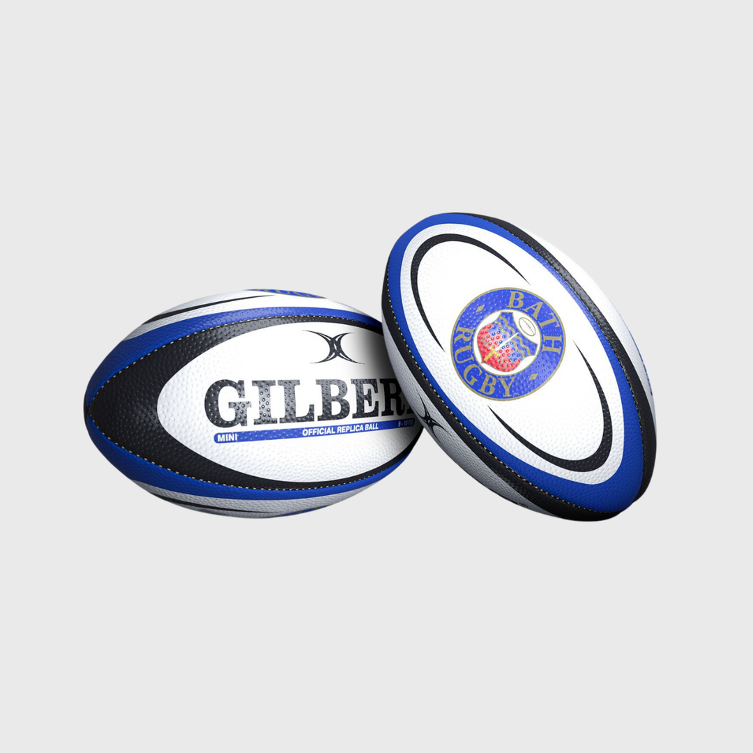 Gilbert Bath Replica Mini Rugby Ball - Rugbystuff.com