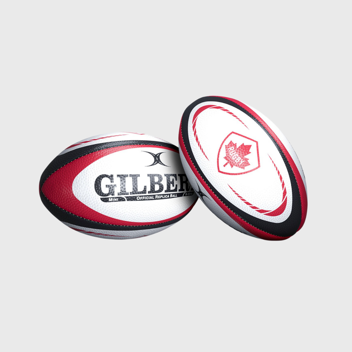 Gilbert Canada Mini Replica Rugby Ball - Rugbystuff.com