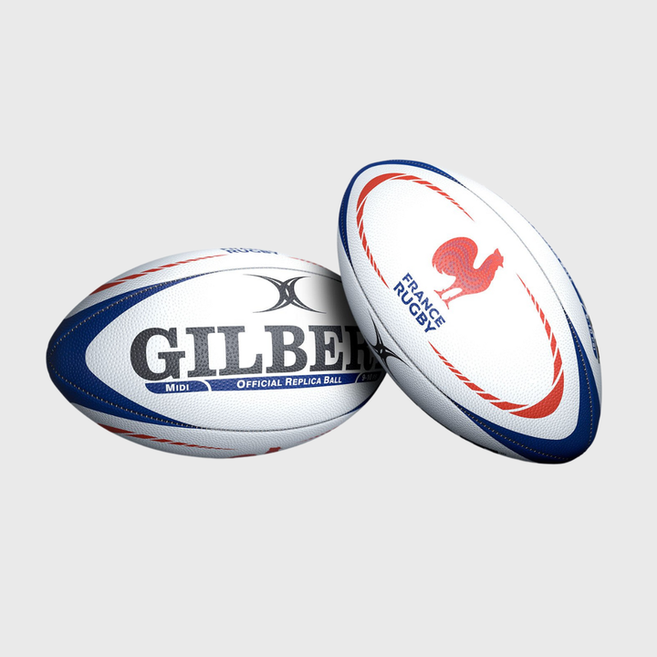 Gilbert France Replica Midi Rugby Ball - Rugbystuff.com