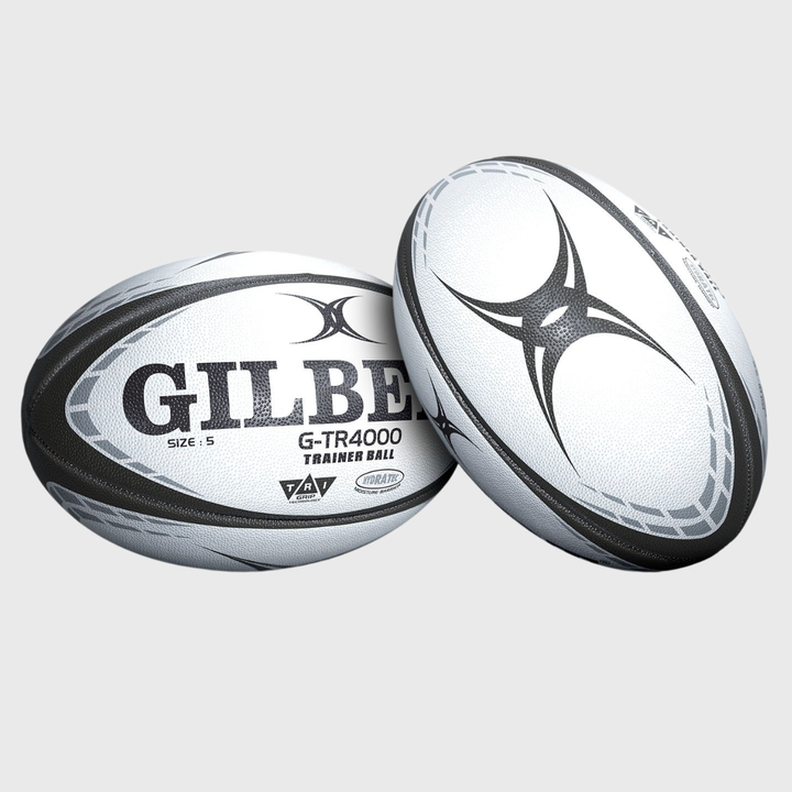 Gilbert G-TR4000 Training Rugby Ball Black Size 5 - Rugbystuff.com