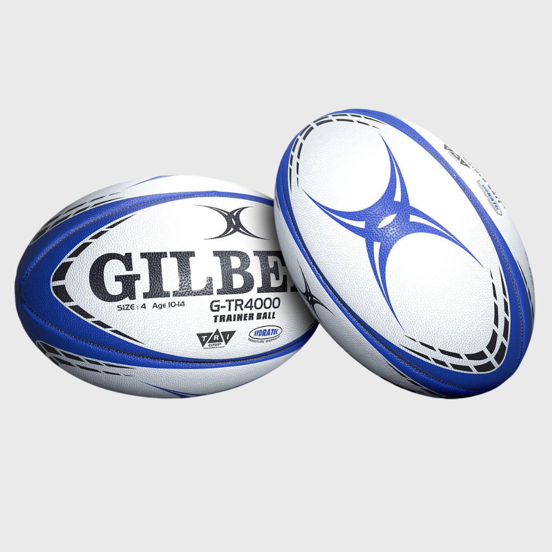 Gilbert G-TR4000 Training Rugby Ball Navy Blue Size 4 - Rugbystuff.com