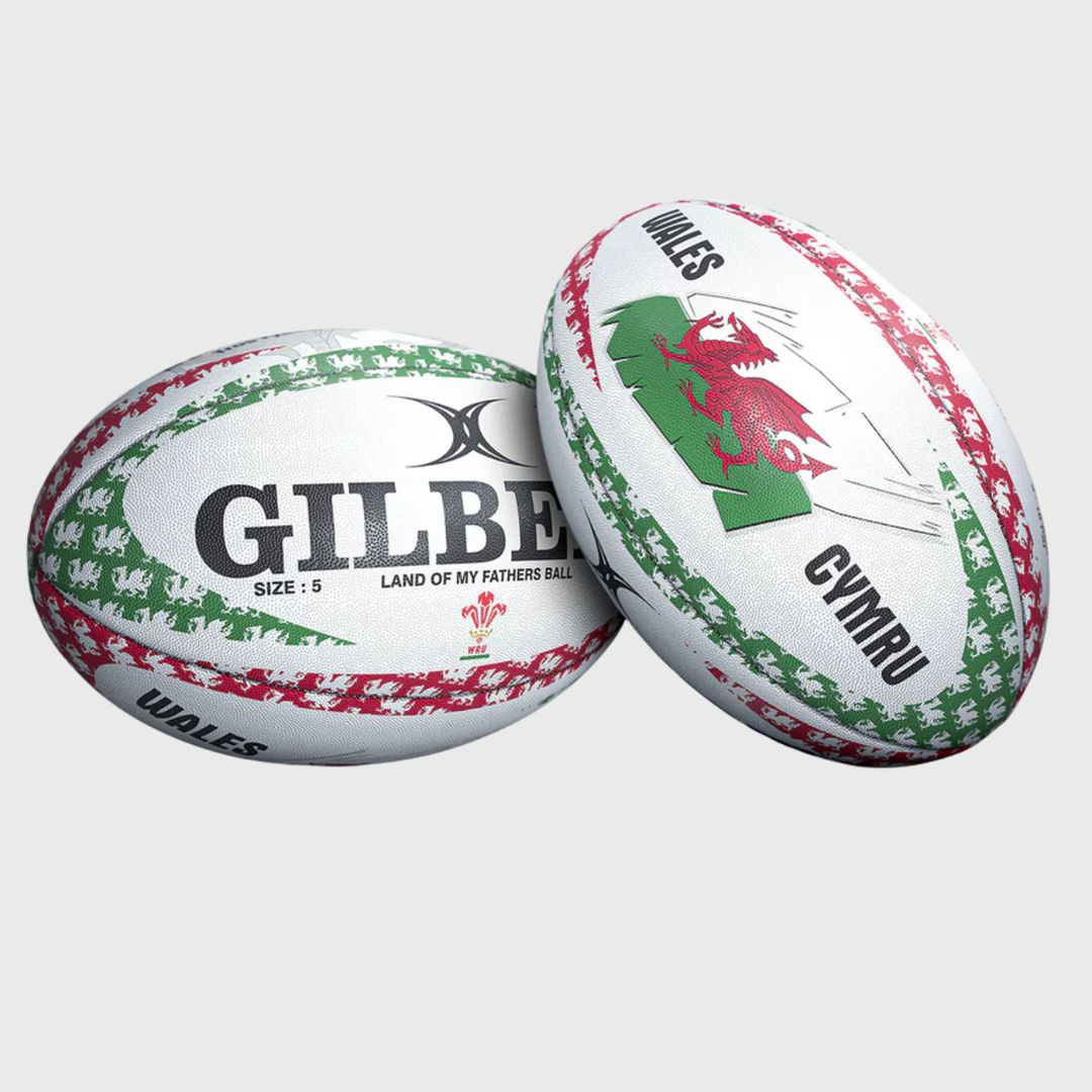 Gilbert Wales Land Of My Fathers Rugby Ball - Rugbystuff.com