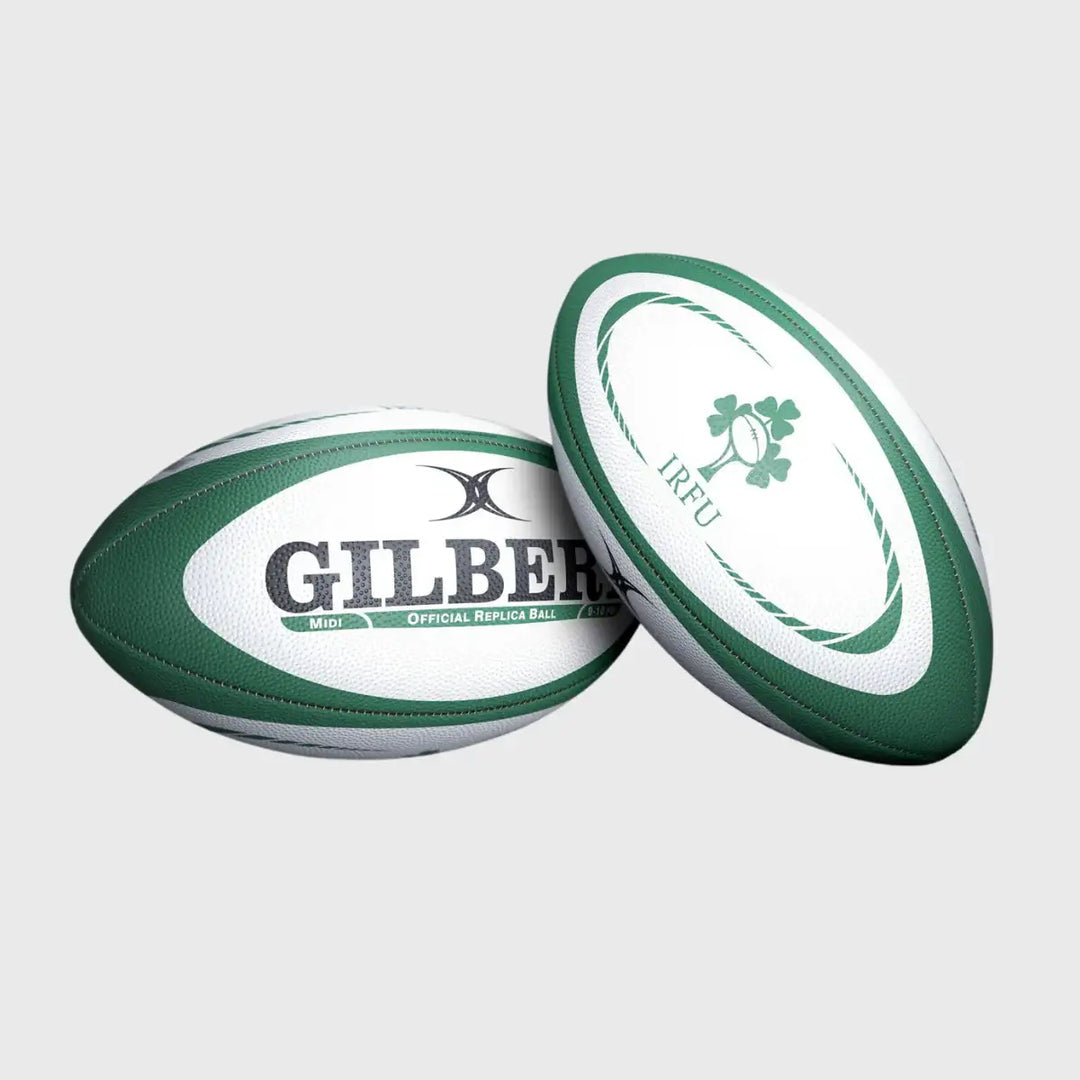 Gilbert Ireland Replica Midi Rugby Ball - Rugbystuff.com