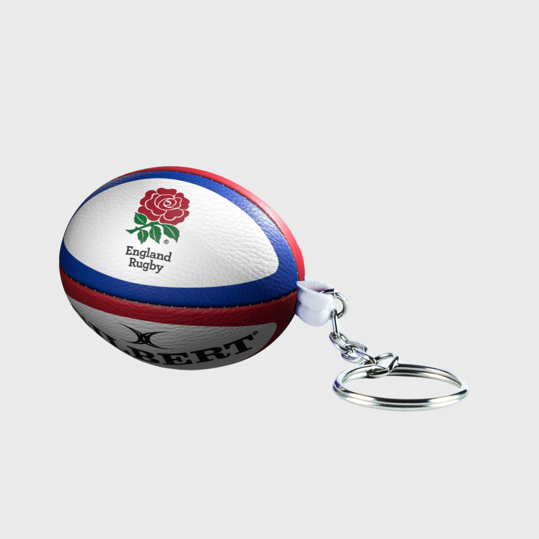 Gilbert England Rugby Ball Keyring - Rugbystuff.com