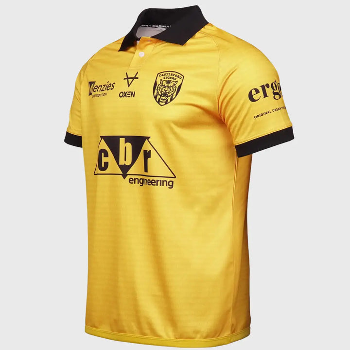 Oxen Castleford Tigers Home Replica Rugby Shirt 2026 - Rugbystuff.com