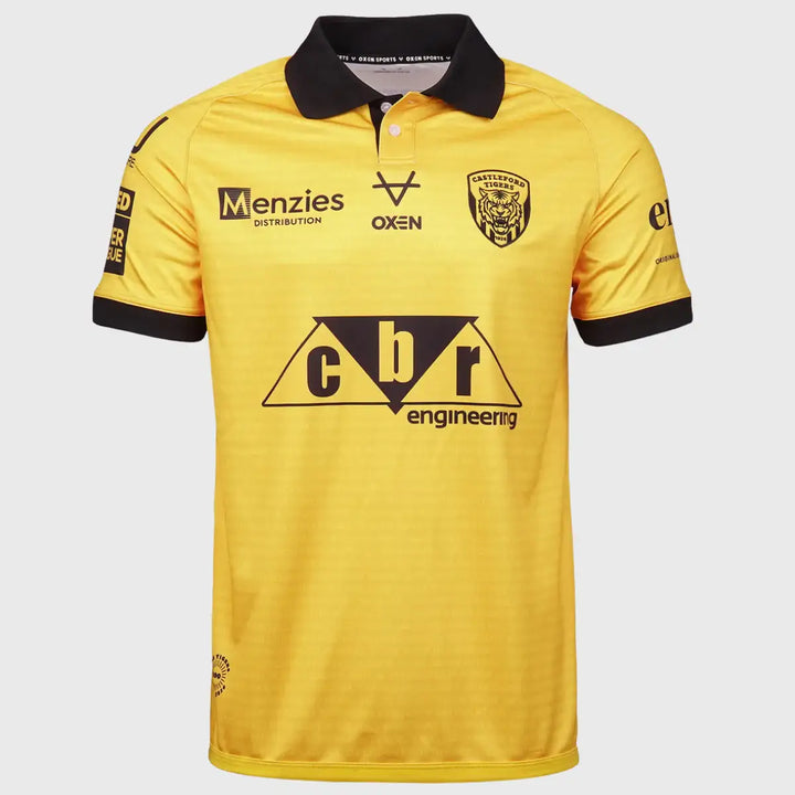 Oxen Castleford Tigers Home Replica Rugby Shirt 2026 - Rugbystuff.com
