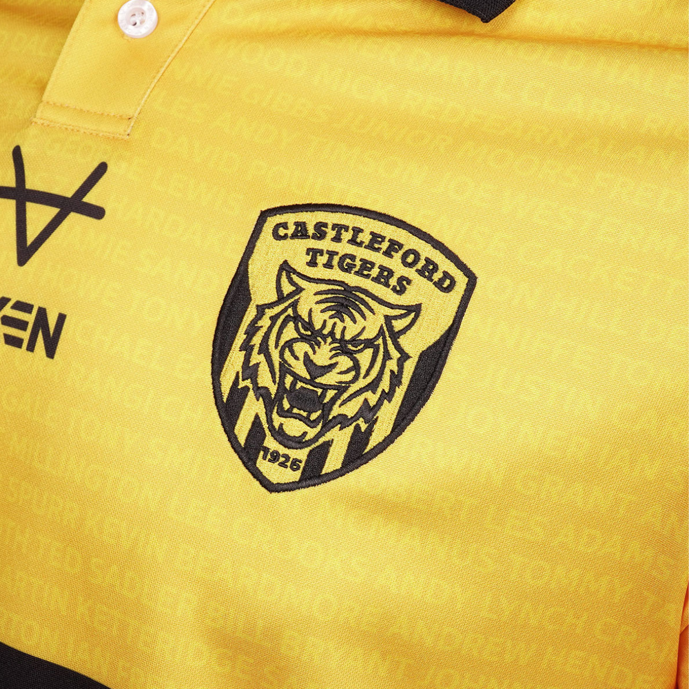 Oxen Castleford Tigers Home Replica Rugby Shirt 2026 - Rugbystuff.com