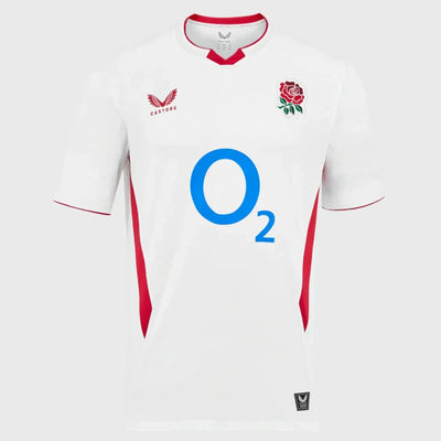 Castore England Men's Home Rugby Shirt 2025/26