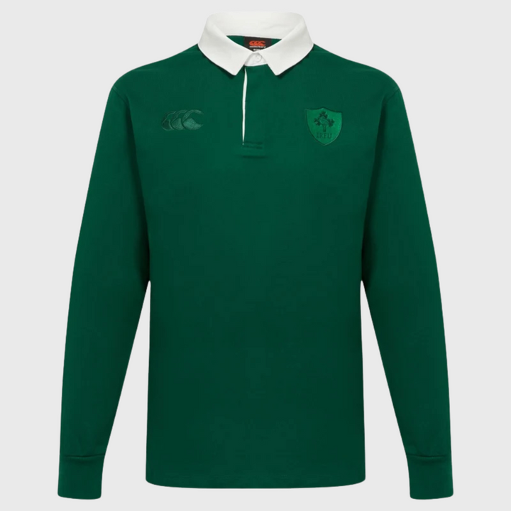 Canterbury Ireland Classic Long Sleeve Rugby Shirt 2026/27