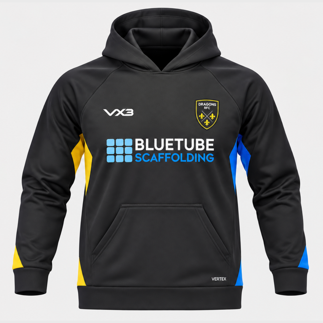 VX3 Dragons Vertex Training Hoody 26/27 Black
