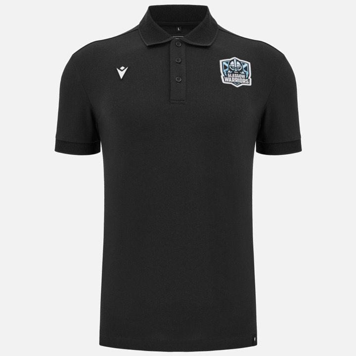 Macron Glasgow Warriors Athleisure Polo-Shirt 2025/26