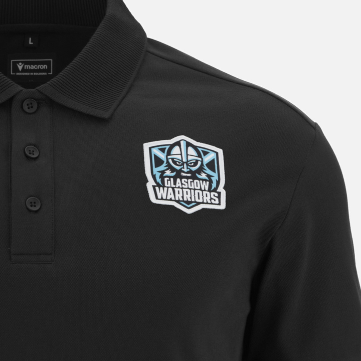 Macron Glasgow Warriors Athleisure Polo-Shirt 2025/26