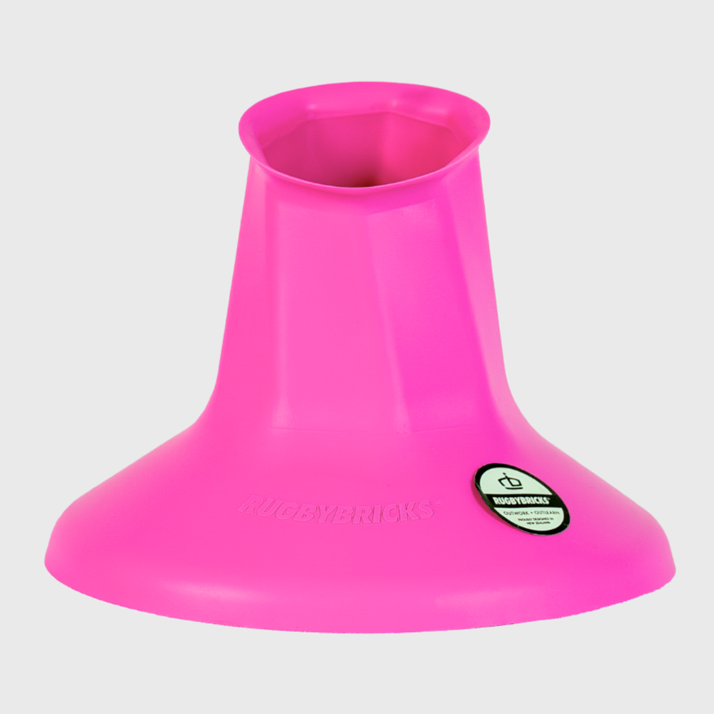 Rugby Bricks Vortex High Kicking Tee Hot Pink - Rugbystuff.com